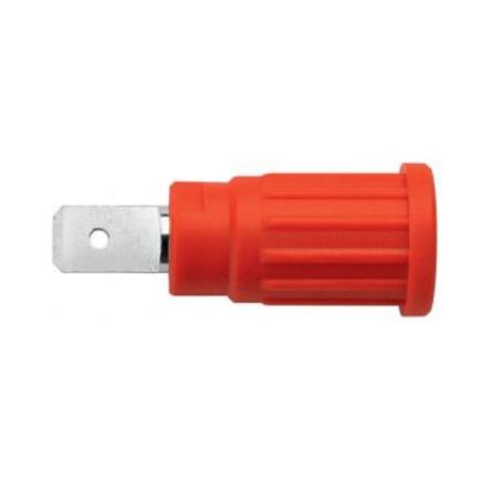 Schutzinger Zásuvka na banánky, 4 mm, 1kV, 32A, Žlutá, Vnější Zatlačovací, materiál kontaktu: Zlacený, Niklovaný, délka: