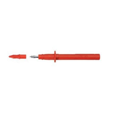 Zkušební sonda, 1kV, Červená Bod, 4 mm Schutzinger 4 mm 32A