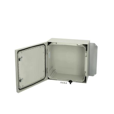 Fibox Nástěnná krabice, řada: ARCA 303021 IP66 Polykarbonát Světle šedá 300 mm Průhledné dveře 300 mm 210 mm