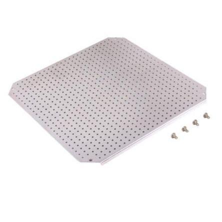 Fibox Montážní deska, délka: 250 mm x 250mm Řada ARCA, Pozinkovaná ocel