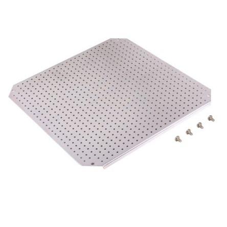 Fibox Montážní deska, délka: 350 mm x 350mm Řada ARCA, Pozinkovaná ocel