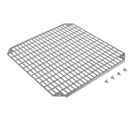 Fibox Montážní deska, délka: 350 mm x 350mm Řada ARCA, Pozinkovaná ocel
