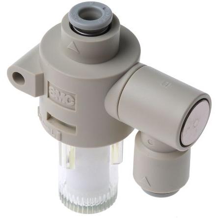 Podtlakový filtr, řada: ZFB 30 μm SMC, přípojka portu: 6 mm