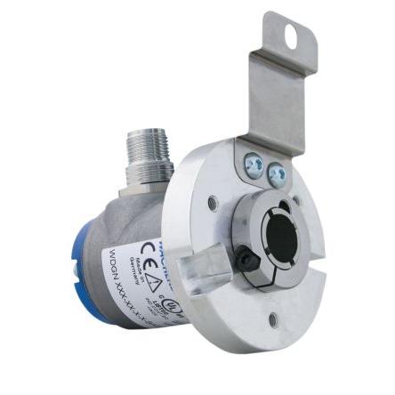 Přírůstkový kodér, řada: WDGN 58E Přírůstkové TTL, HTL 32V 6000 rpm 16384 ppr Plná hřídel IP65, IP67 Wachendorff 15 mm