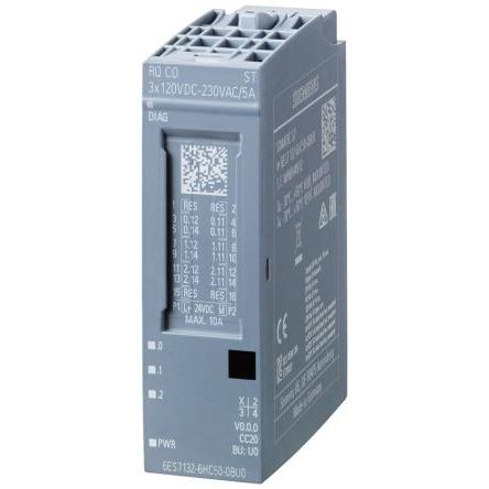 Digitální výstupní modul, rozsah: 6ES7132, pro použití s: SYSTÉM SIMATIC I/O. Siemens