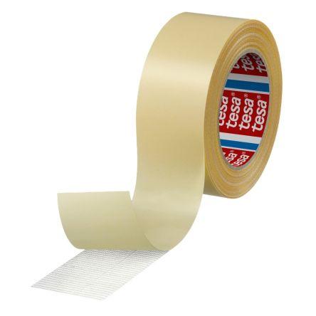 OOboustranná páska s textilním podkladem 4934, Průsvitná 50mm x, délka: 25 m 0.2 mm (tloušťka) Tesa, pevnost v tahu: