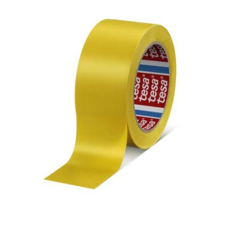 Výstražná páska Tesa Professional 60760, Žlutá 50mm, délka: 33 m 60760 Samolepicí Tesa 0.15 mm