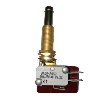 RS PRO Mikrospínač, typ ovladače: Pružinový plunžr DPDT, 220 V dc, 250 V ac, 16A, Rychlé připojení, IP40, 800g