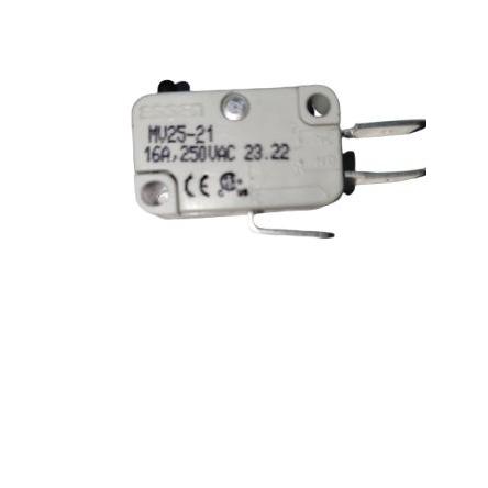 RS PRO Mikrospínač, typ ovladače: Plunžr SPDT, 220 V dc, 250 V ac, 10A, Rychlé připojení, IP40, 100g