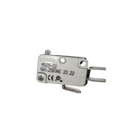 RS PRO Mikrospínač, typ ovladače: Plunžr SPDT, 220 V dc, 250 V ac, 16A, Rychlé připojení, IP40, 200g