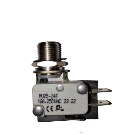 RS PRO Mikrospínač, typ ovladače: Okamžité SPDT, 220 V dc, 250 V ac, 16A, Rychlé připojení, IP40, 400g