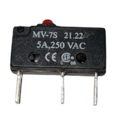 RS PRO Mikrospínač, typ ovladače: Plunžr SPDT, 250 V dc, 250 V ac, 5A, Šroub, IP40, 142g