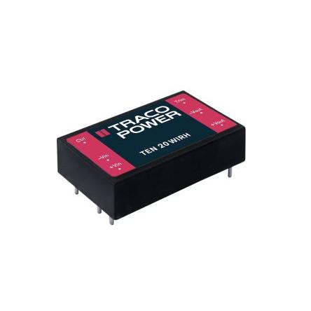 TRACOPOWER Izolovaný převodník DC-DC TEN 20WIRH, výstup: 5V dc 3 kV dc, Vin 160V dc 833 mA, Vin 36V 20 W -40 °C 75 °C