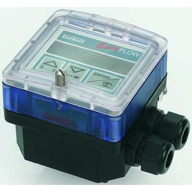 Regulátor průtoku, řada: 8035 Kompaktní Kabelová průchodka Sčítač, Analogové, Pulzní, Relé LCD Burkert 30V dc 50 mm