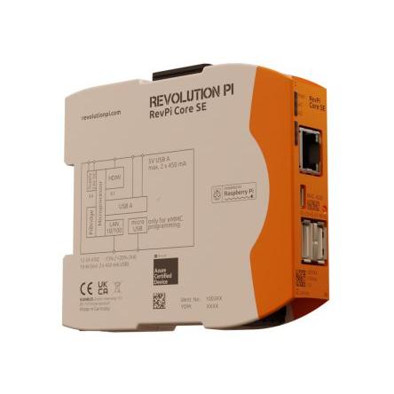 Revolution PI Průmyslový počítač Raspberry Pi, řada: RevPi Core SE Čtyřjádrový procesor Cortex-A72, Broadcom BCM2711 1.5