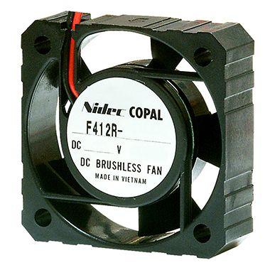 Nidec Components Axiální ventilátor, řada: F412R, průtok vzduchu: 0.15 m³/min 400 mW 5V dc 80 mA 41 mm 12.2mm