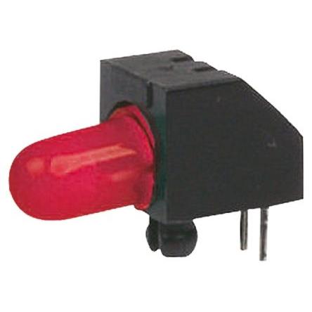 PCB LED indikátor barva Červená Pravý úhel 1 LED 5 mm (T-1 3/4) Marl 2 V