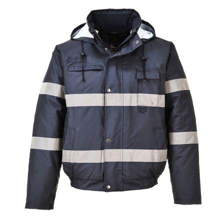 Portwest Bunda Unisex, SC: L, Modrá Vodovzdorný, Voda se od povrchu tkaniny odvádí, řada: Lona Lite EN 342 (0.342M2. K/W
