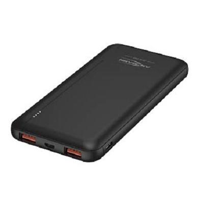 Ansmann Přenosná nabíječka power bank, podporovaný počet zařízení: 3 10 Ah Sada lithium-polymerové dobíjecí baterie 12V,