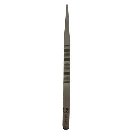 Pinzeta, celková délka: 160mm Antimagnetický, Uhlíková ocel vroubkovaná špička RS PRO