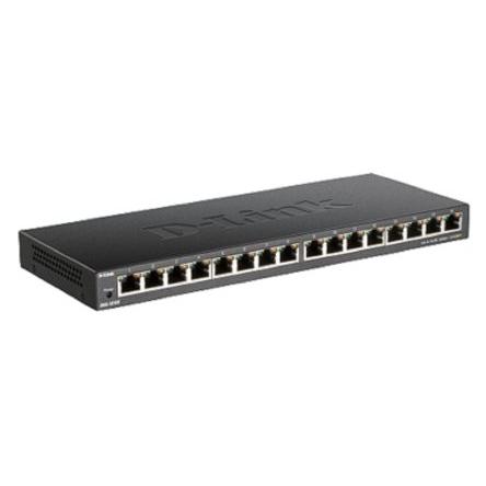 Gigabitový switch, model: 16-Port Gigabit Unmanaged Switch 16portový 1000Mbps D-Link Neřízený