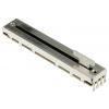 Posuvný potenciometr 1otáčkový, řada: RS60N 10 kΩ 20 % 0.2 W RS60N1219005 Kluzné, Pájecí očko 2 Alps Alpine 60 mm