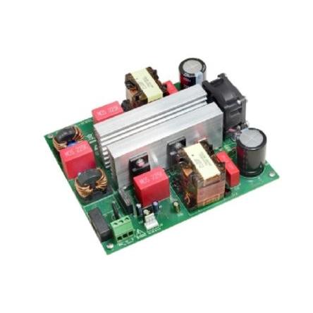 Demo deska 1 kW bezmůstkový předregulátor CCM-PFC založený na L4986A Regulátor PFC STMicroelectronics L4986A, pro