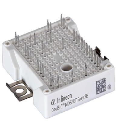 AEC-Q101, řada: IAUZ MOSFET F3L8MR12W2M1HPB11BPSA1 N-kanálový 100 A 1200 V, AG-EASY2B Infineon, počet kolíků: 8 kolíkový