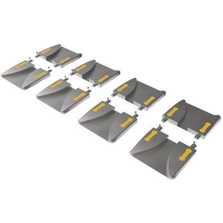 RS PRO Parkovací kolejnice pro vozíky 153 mm 6.5 mm