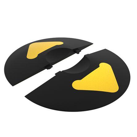 RS PRO Parkovací kolejnice pro vozíky 153 mm 6.5 mm