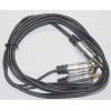 Audio kabel 2× Cinch – Jack 3,5 mm stereo, 1,5 m