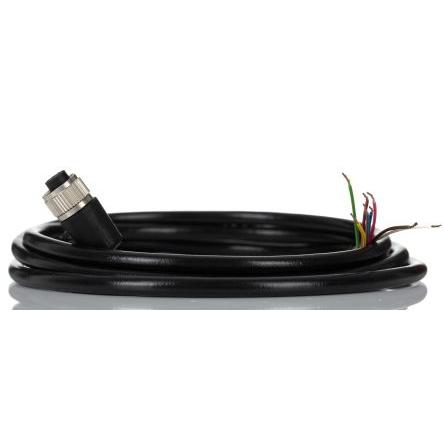 Kabel ovladače snímače, A: Vnitřní, A: Pravoúhlý 8, B: Bez koncovky, B: Neuzavřený, 30V, IP67, řada: RS PRO RS PRO 2 m