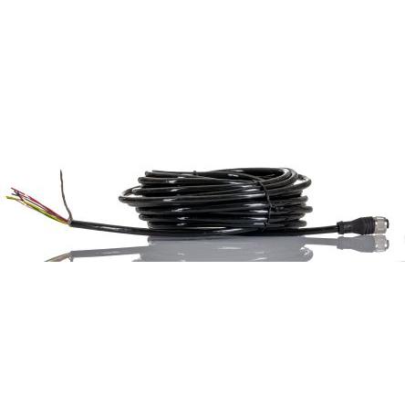 Kabel ovladače snímače, A: Vnitřní, A: Rovný 8, B: Bez koncovky, B: Neuzavřený, 30V, IP67, řada: RS PRO RS PRO 10 m