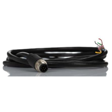 Kabel ovladače snímače, A: Vnější, A: Rovný 8, B: Bez koncovky, B: Neuzavřený, 30V, IP67, řada: RS PRO RS PRO 2 m