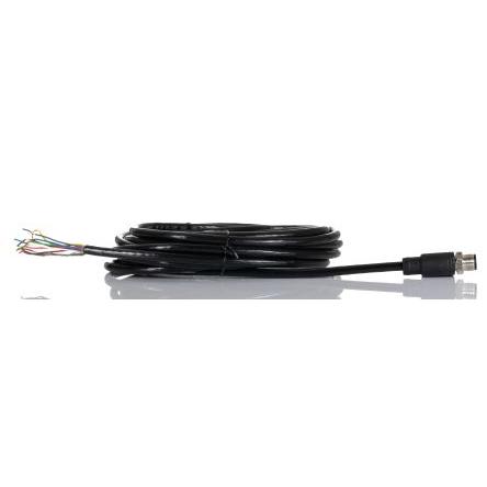 Kabel ovladače snímače, A: Vnější, A: Rovný 8, B: Bez koncovky, B: Neuzavřený, 30V, IP67, řada: RS PRO RS PRO 5 m