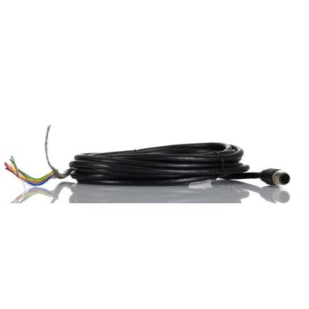 Kabel ovladače snímače, A: Vnější, A: Rovný 8, B: Bez koncovky, B: Neuzavřený, 30V, IP67, řada: RS PRO RS PRO 5 m