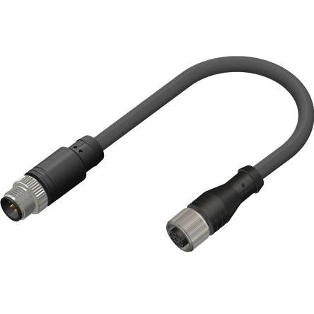 Kabel ovladače snímače, A: Vnitřní, A: Rovný 8, B: Přímý, B: Vnější, 30V 8, IP67, řada: RS PRO RS PRO 5 m