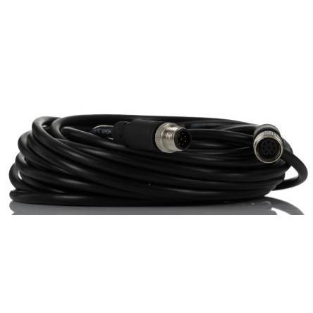 Kabel ovladače snímače, A: Vnitřní, A: Rovný 8, B: Přímý, B: Vnější, 30V 8, IP67, řada: RS PRO RS PRO 10 m