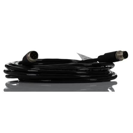 Kabel ovladače snímače, A: Vnější, A: Rovný 4, B: Přímý, B: Vnější, 250V 4, IP67, řada: RS PRO RS PRO 5 m