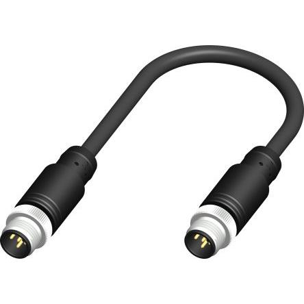 Kabel ovladače snímače, A: Vnější, A: Rovný 4, B: Přímý, B: Vnější, 250V 4, IP67, řada: RS PRO RS PRO 5 m