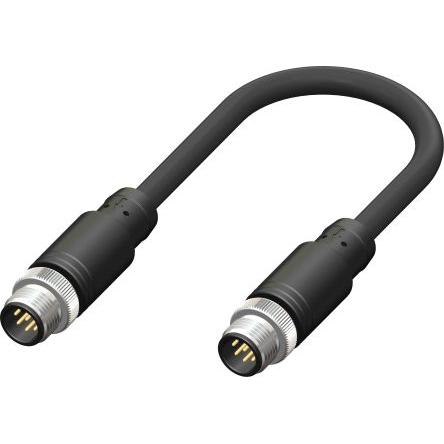 Kabel ovladače snímače, A: Vnější, A: Rovný 8, B: Přímý, B: Vnější, 30V 8, IP67, řada: RS PRO RS PRO 2 m