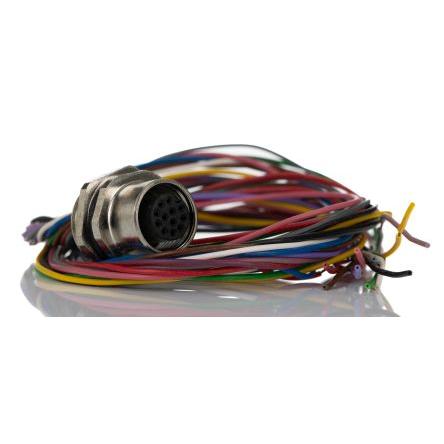 Kabel ovladače snímače, A: Vnitřní, A: Rovný 12, B: Bez koncovky, B: Neuzavřený, 30V, IP67, řada: RS PRO RS PRO 500 mm