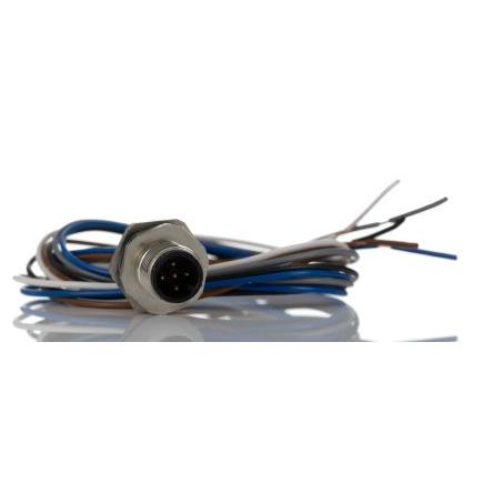 Kabel ovladače snímače, A: Vnější, A: Rovný 5, B: Bez koncovky, 60V, IP67, řada: RS PRO RS PRO 500 mm