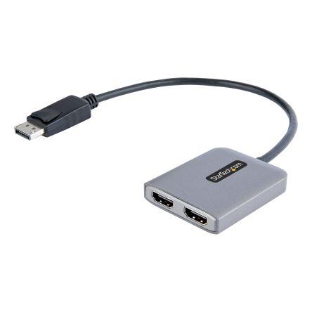 USB adaptér, HDMI 7.1 kanálový zvuk 2portový, video připojení: Display Port, HDMI 2.0 3840 x 2160 pixel 1, Rozbočovač