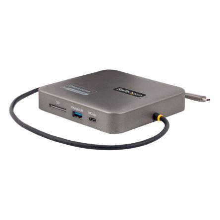 StarTech.com Dokovací stanice, 4096 x 2160 pixel, počet zobrazení: 2, počet portů USB: 3, video připojení: HDMI,