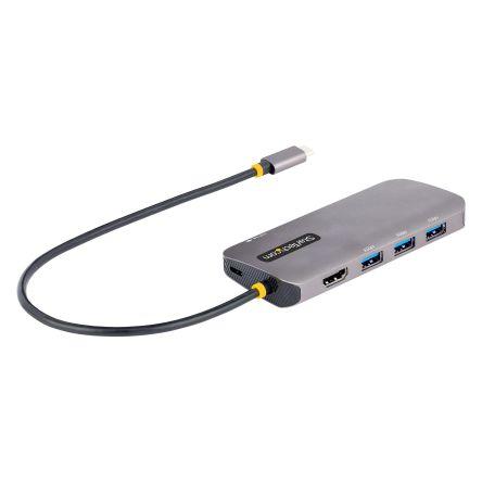 StarTech.com Dokovací stanice, 4096 x 2160 pixel, počet zobrazení: 1, počet portů USB: 5, video připojení: HDMI,