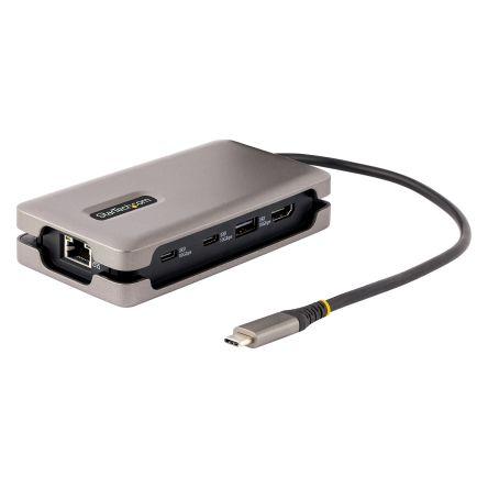 StarTech.com Dokovací stanice, 3840 x 2160 pixel, počet zobrazení: 1, počet portů USB: 4, video připojení: HDMI,