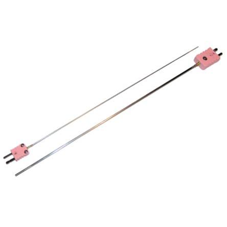Termočlánek MTE282 300 mm kabel typ N Nerezová ocel 316Ti 300 mm sonda, 0 °C 1.5 mm na +220 °C DIN EN 60584 Electrotherm