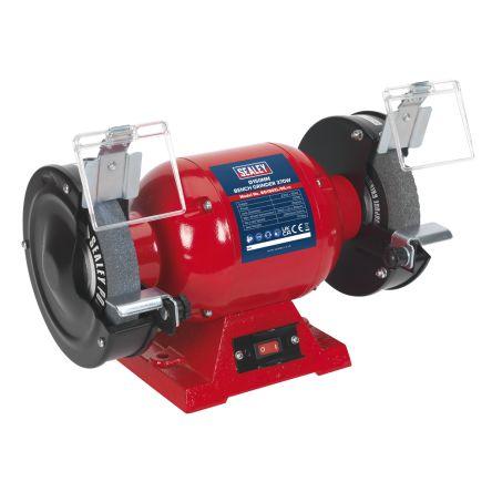 Jack Sealey Stolní bruska, číslo modelu: BG150XL 150 mm vývrt kotouče 32 mm 375 W 230V