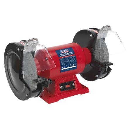 Jack Sealey Stolní bruska, číslo modelu: BG200XL 200 mm vývrt kotouče 16 mm 560 W 230V